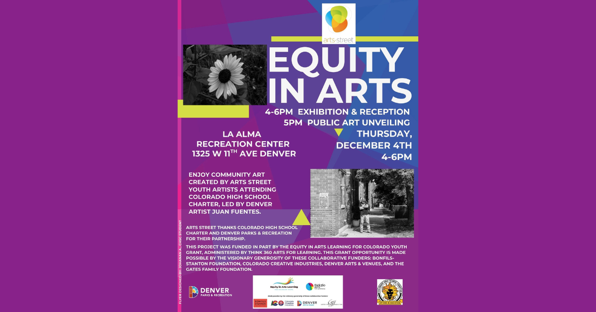 Arts Street - Equity in Arts Event