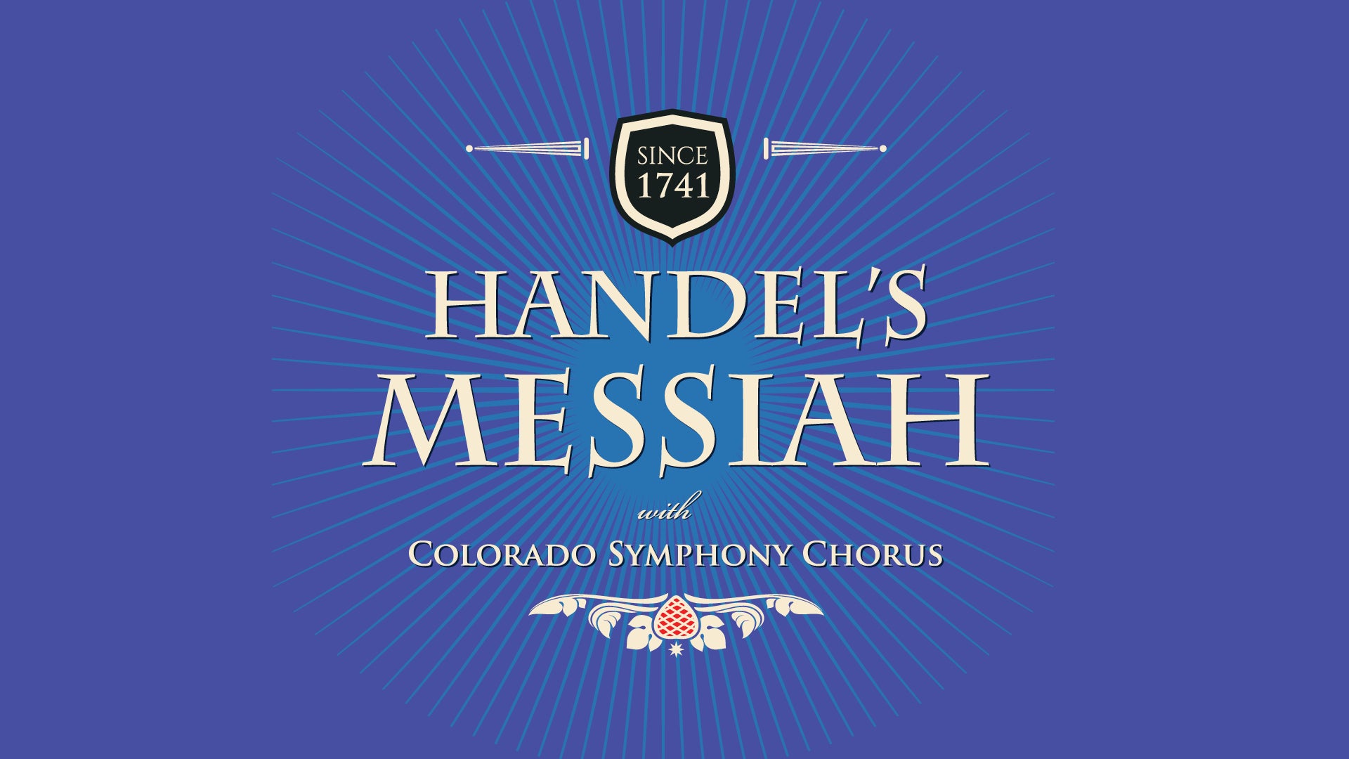 Handel's Messiah with the Colorado Symphony Chorus