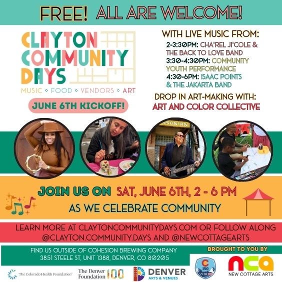 More Info for Clayton Community Days: Summer Kickoff