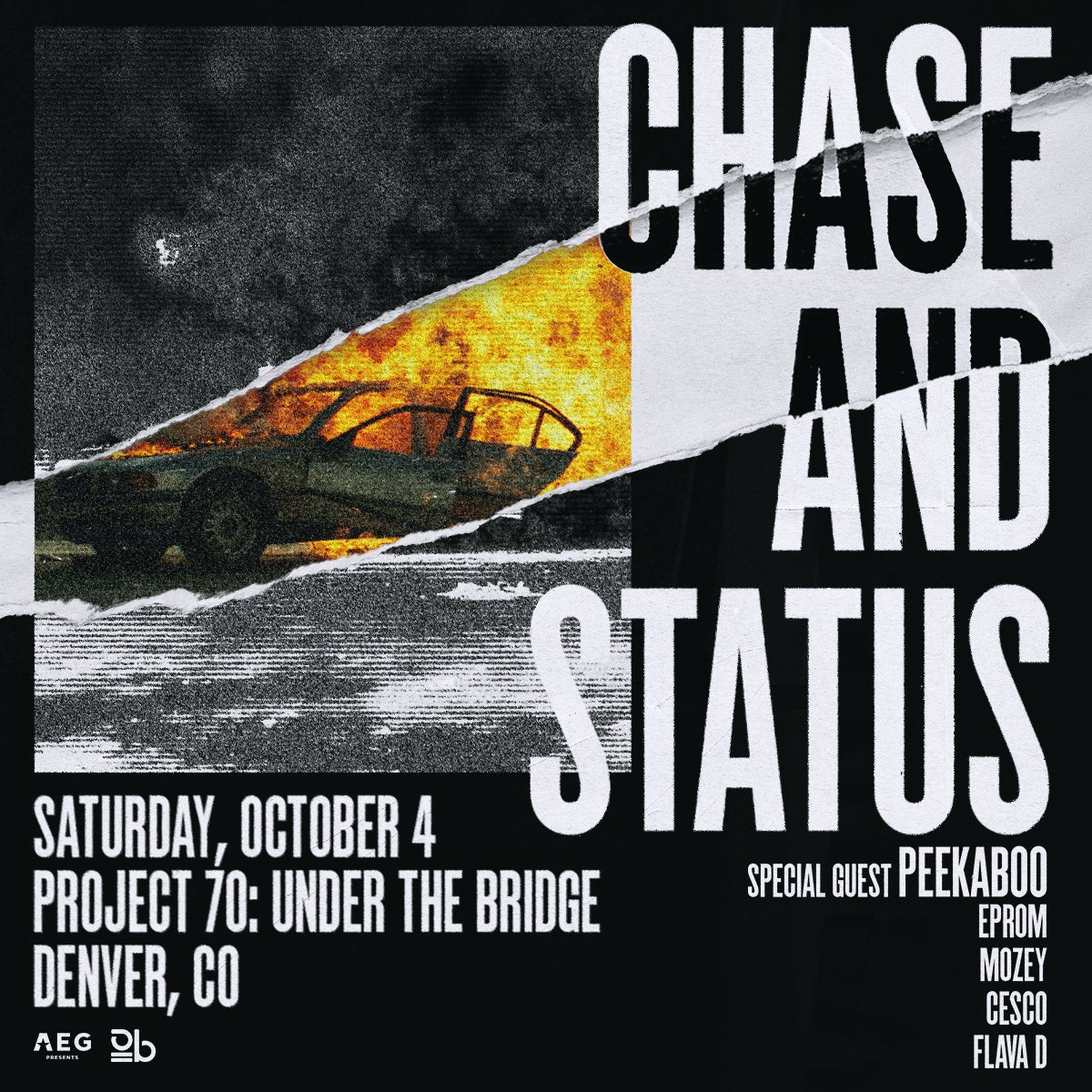 More Info for Chase & Status at Project 70: Under the Bridge