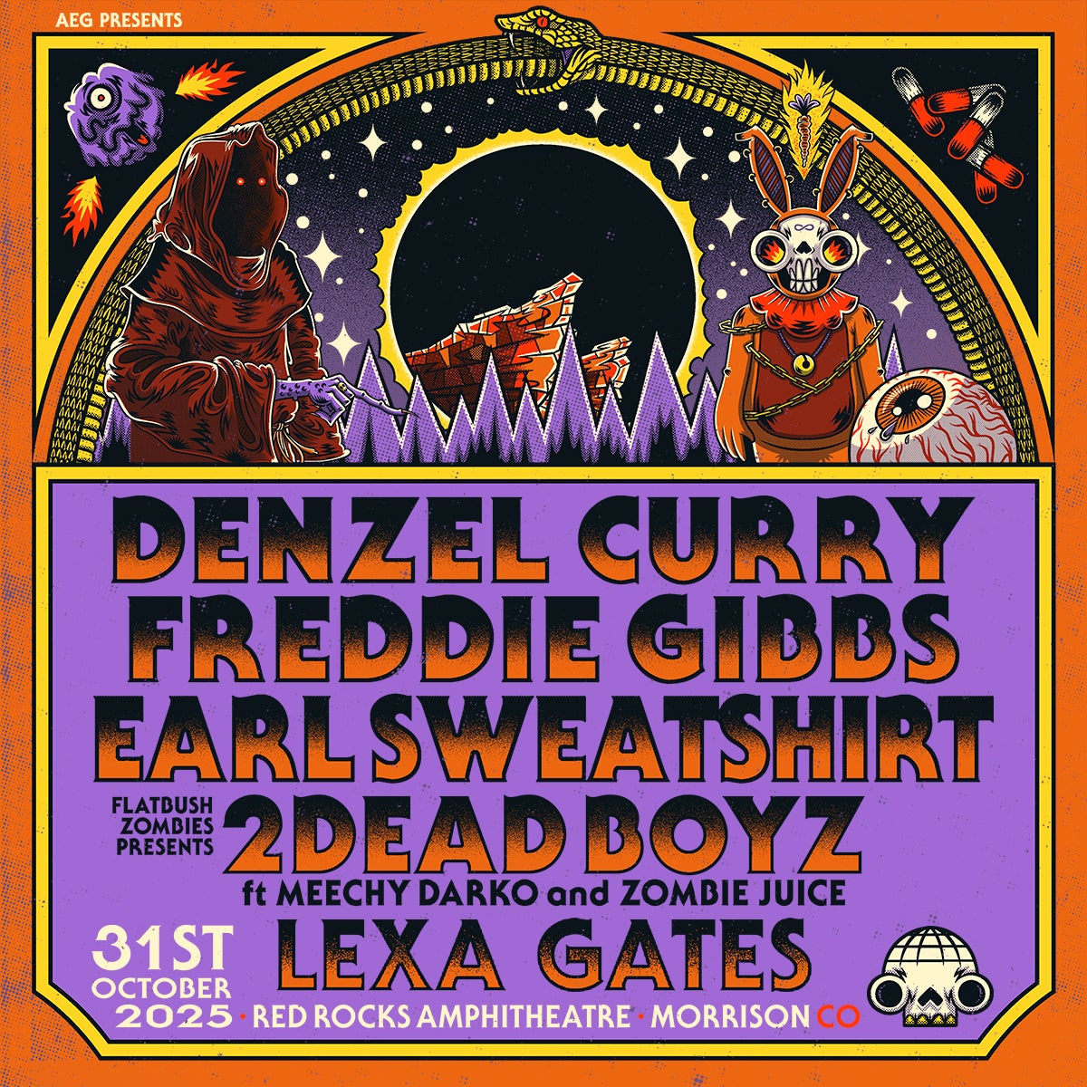More Info for Denzel Curry, Freddie Gibbs & Earl Sweatshirt