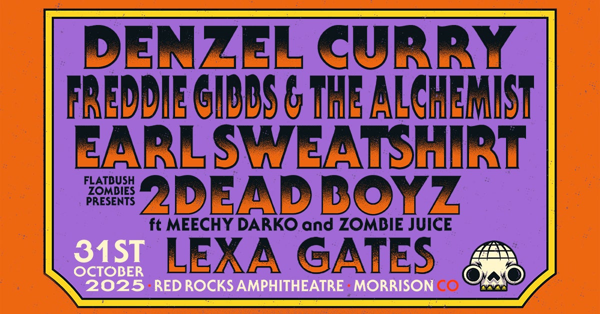 Denzel Curry, Freddie Gibbs & The Alchemist,  Earl Sweatshirt