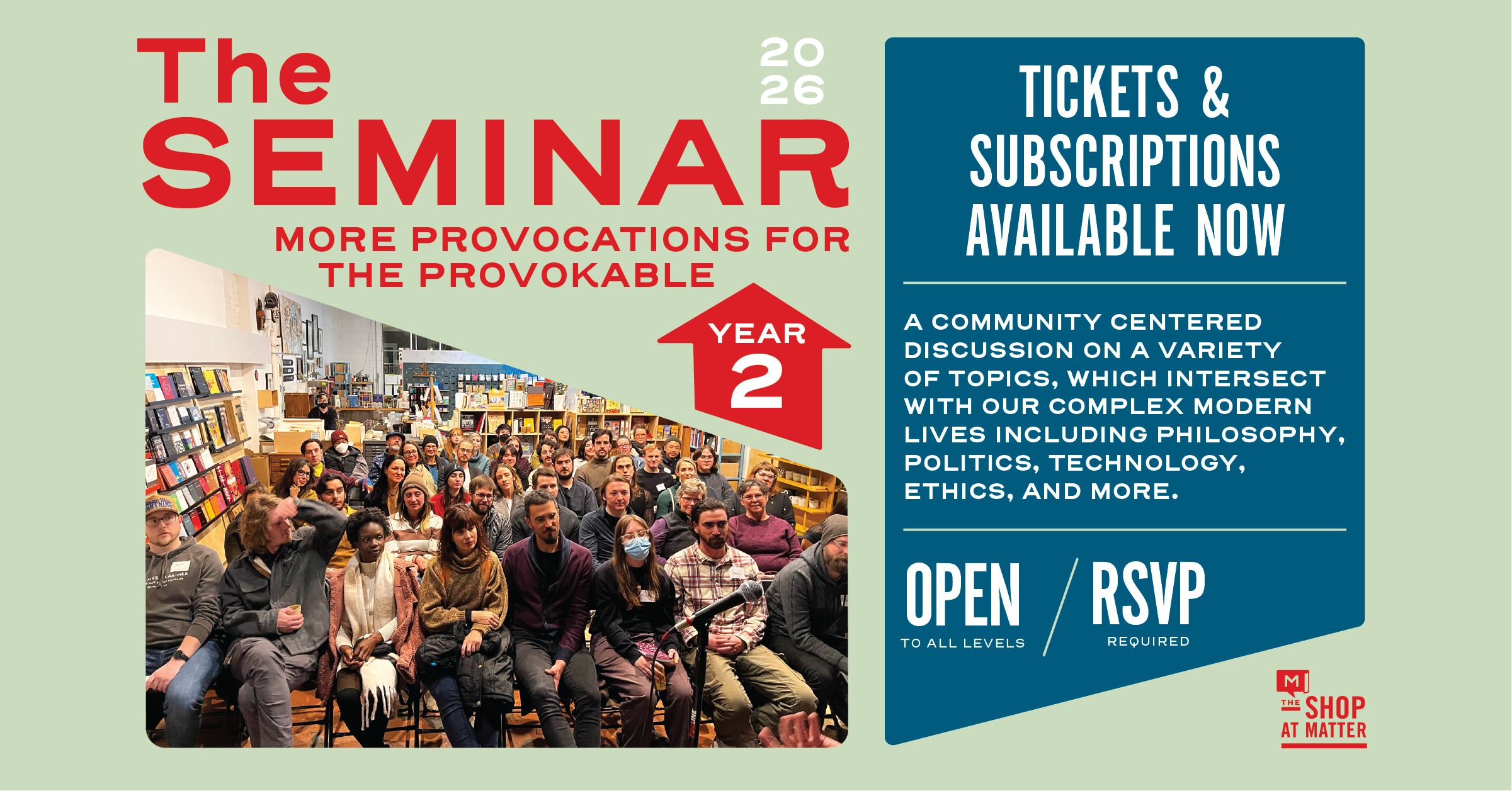 The Seminar: Year 2