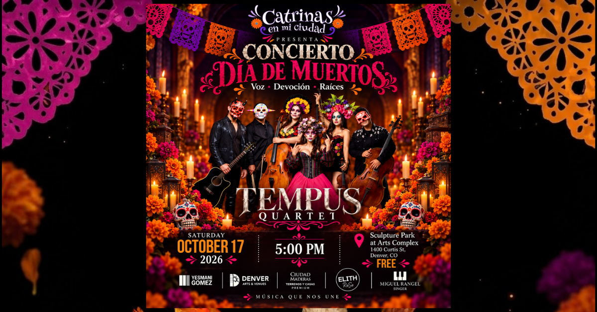 Catrinas en Mi Ciudad | Tempus Quartet Outdoor Concert