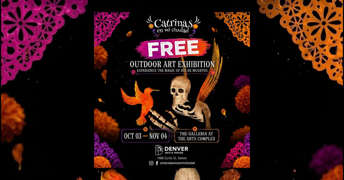 Catrinas en Mi Ciudad | Live Painting Installation