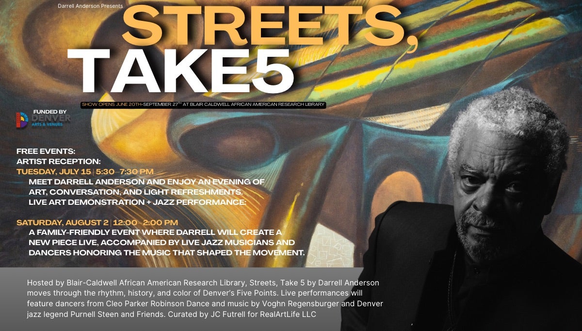 "Streets, Take 5" Live Painting with Jazz and Dance