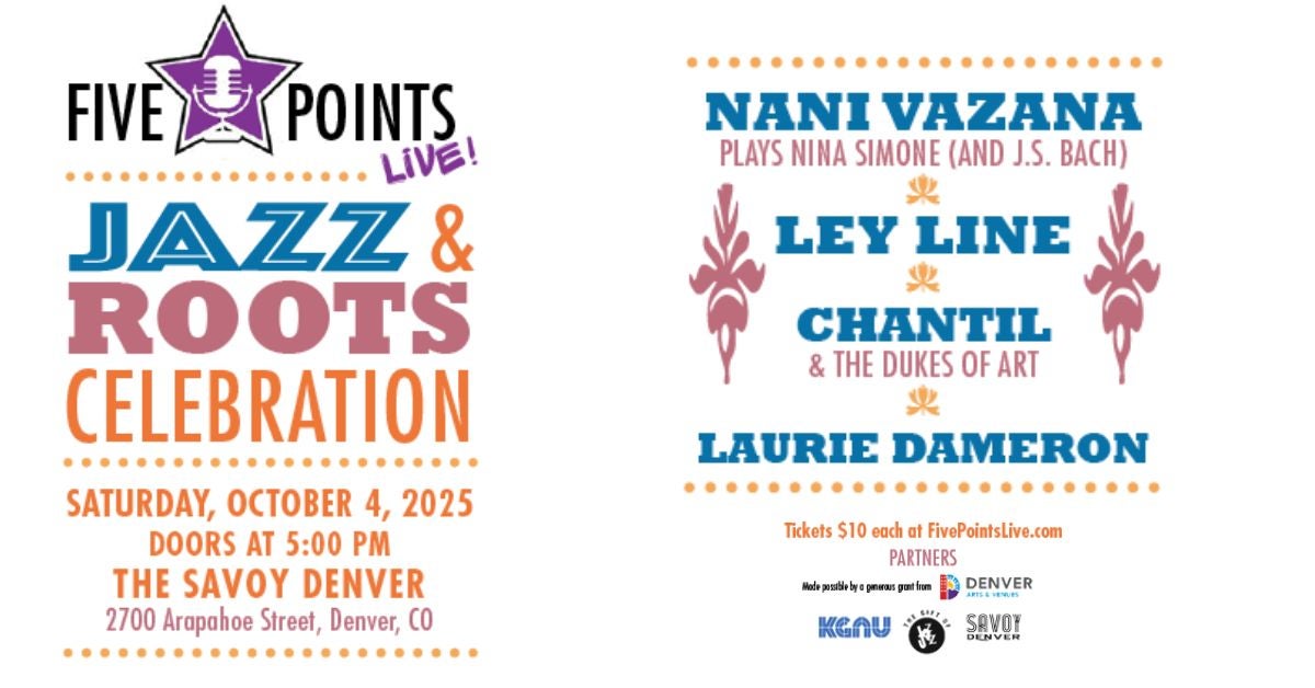 FIVE POINTS LIVE! Jazz & Roots Celebration