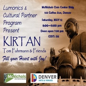 An Evening of Kirtan with Tom Fuhrmann & Friends Kirtan Band