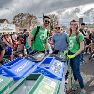 Compost, Recycling Staff at Five Points Jazz Fest 300