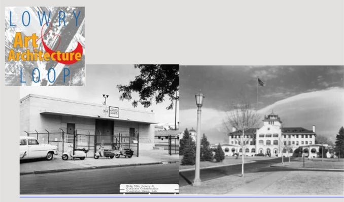 Lowry Art + Architecture Loop: Air Force Base History Talk and Historic Building Tour with Jim Lusche