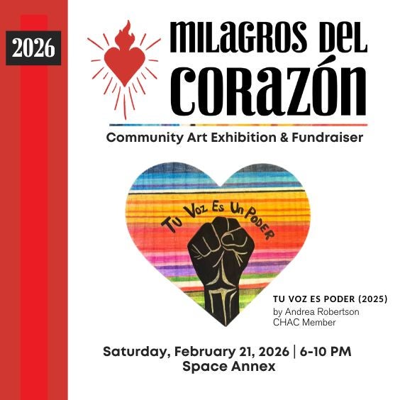 More Info for 2026 Milagros del Corazón Community Art Exhibition & Fundraiser
