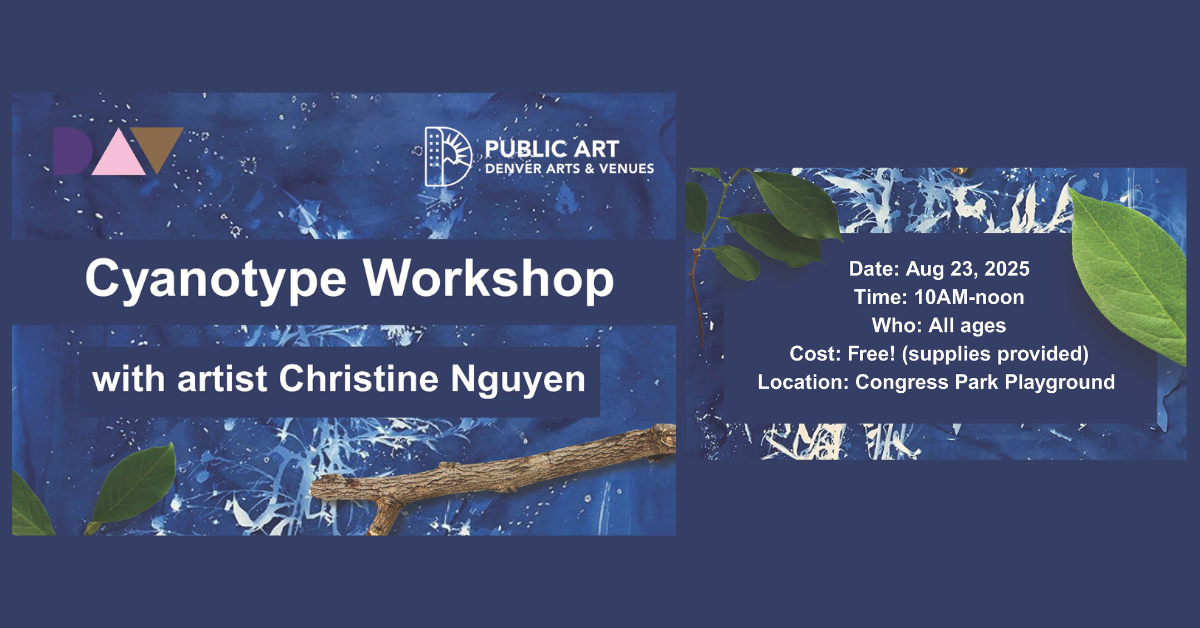 Cyanotype / Sun Print Workshop with Christine Nguyen