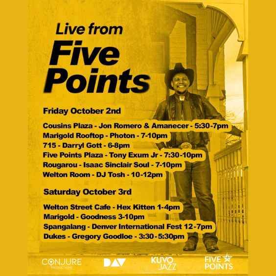 More Info for  Live From Five Points