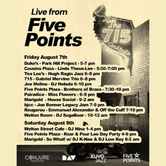 More Info for Live From Five Points