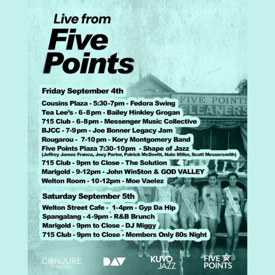 More Info for Live From Five Points