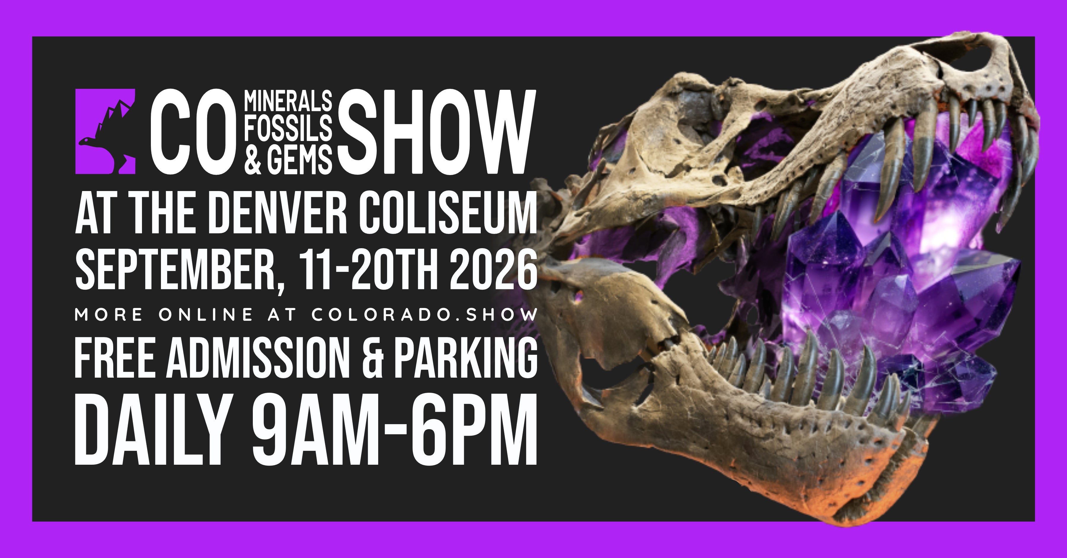 Colorado Minerals, Fossils & Gems Show