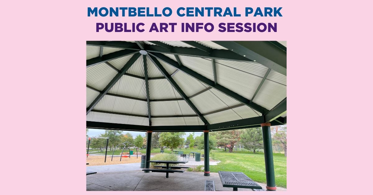 Denver Public Art Pre-Application Meeting: Montbello Central Park