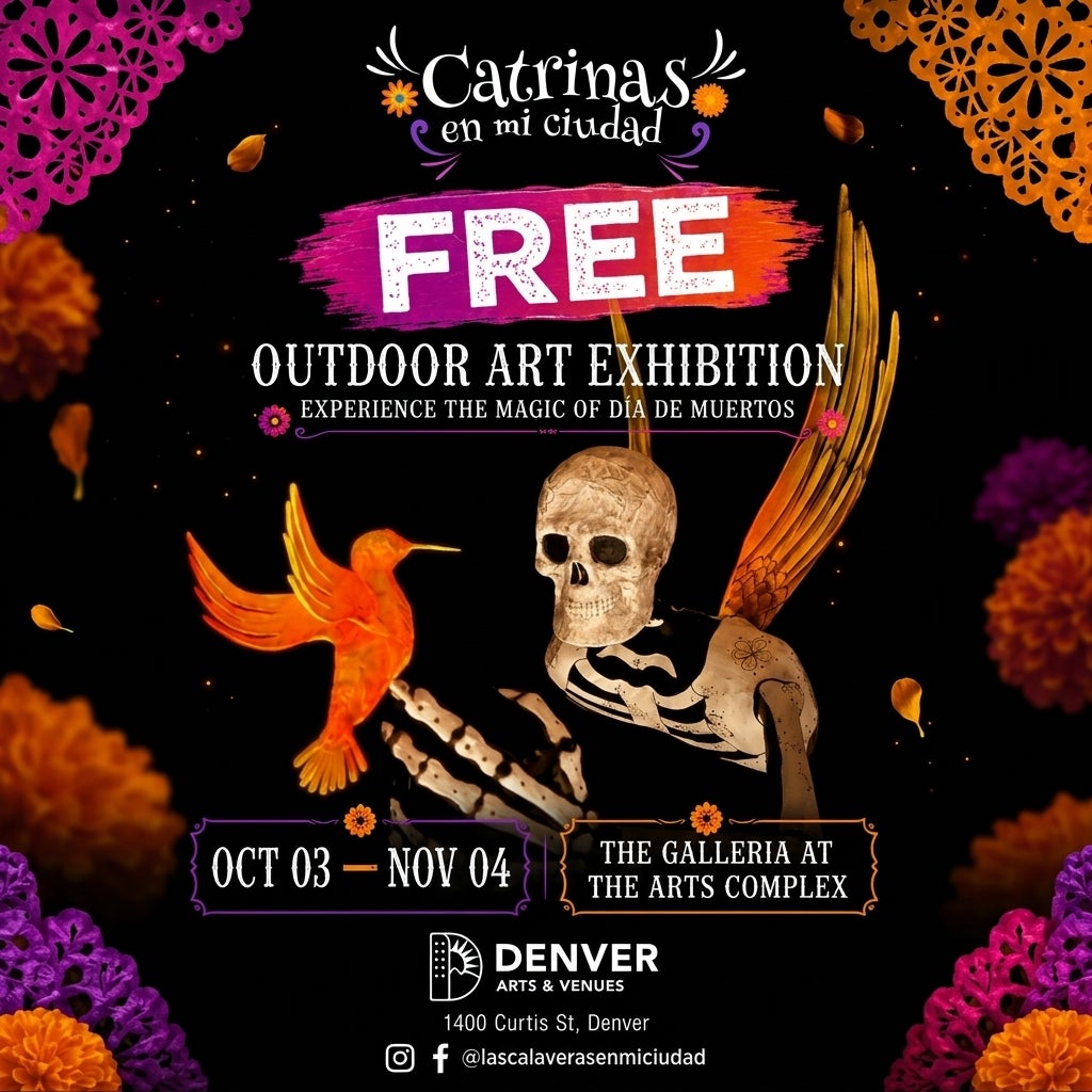 More Info for Catrinas en Mi Ciudad | Live Painting Installation