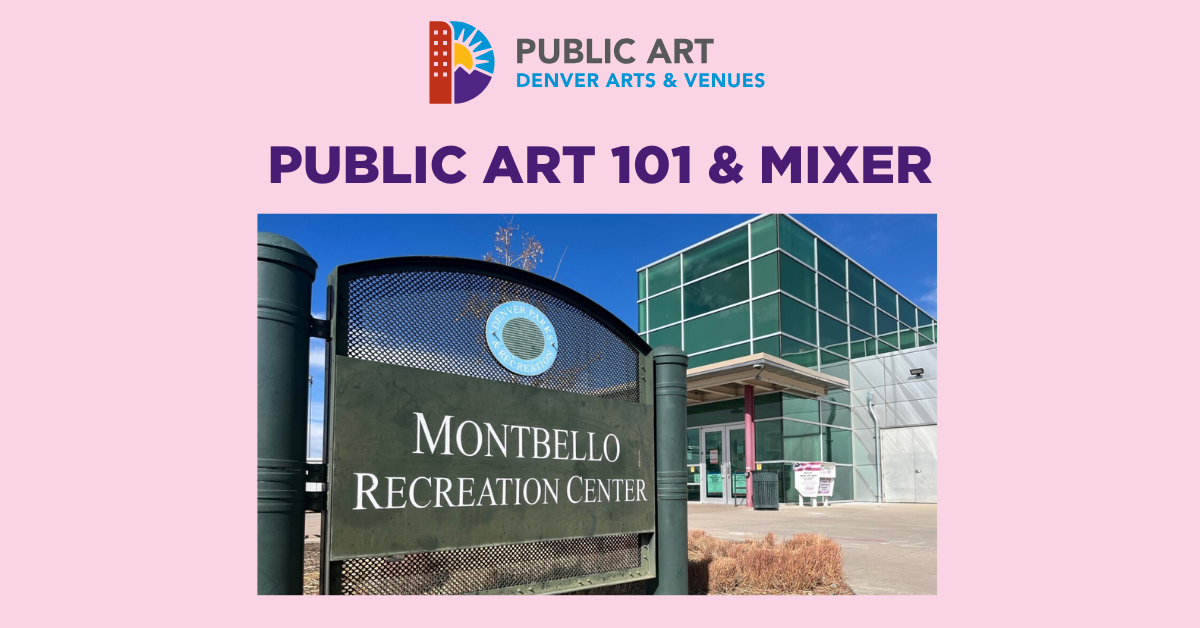 Public Art 101 & Mixer